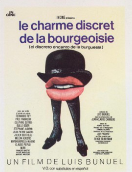 poster Le Charme discret de la Bourgeoisie